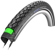 Image of Schwalbe Marathon Reflective GreenGuard Wired 700c Hybrid / E-Bike Tyre