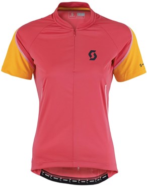 Scott Endurance Q Zip Short Sleeve Womens Cycling Jersey