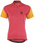 Scott Endurance Q Zip Short Sleeve Womens Cycling Jersey