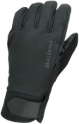 Image of SealSkinz Kelling Waterproof All Weather Insulated Long Finger Cycle Gloves