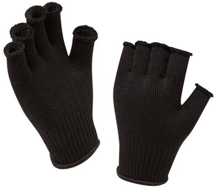 SealSkinz Merino Fingerless Cycling Gloves Liner