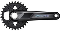 Image of Shimano Deore FC-M6100 2-piece design 55 mm Boost chainline 12-speed chainset