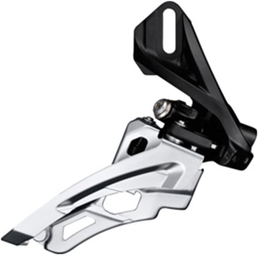 Shimano Deore M612-D Triple Front Derailleur With Direct Mount, Side Swing and Front Pull
