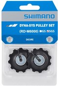 Image of Shimano Deore RD-M6000 tension and guide pulley set