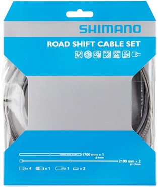 Shimano Dura Ace Road Gear Cable Set With PTFE Coated Inner Wire
