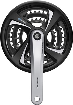 Shimano FC-TX801 Tourney Triple Chainset Without Chainguard