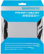 Image of Shimano MTB Gear Cable Set With Stainless Steel Inner Wire