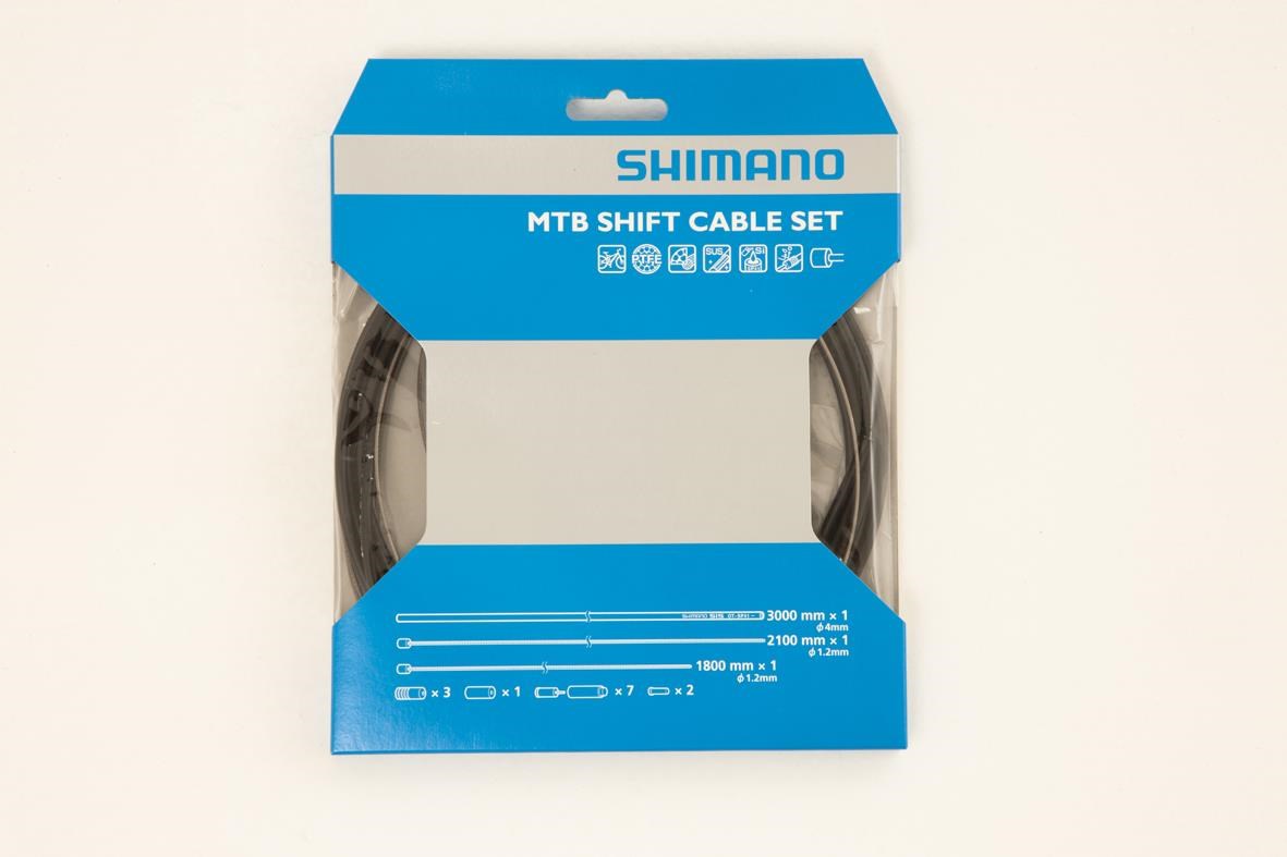 Shimano MTB XTR Gear Cable Set With PTFE Coated Inner Wire