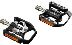 Image of Shimano PD-T8000 XT MTB SPD Trekking Pedals - Single-Sided Mechanism