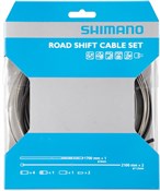Image of Shimano Road Gear Cable Set With Stainless Steel Inner Wire