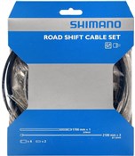 Image of Shimano Road gear cable set with steel inner wire