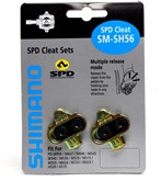 Image of Shimano SH56 MTB SPD Cleats Multi-Release