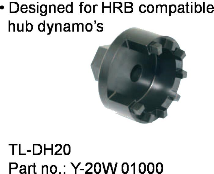 Shimano TL-DH20 Dynamo Hub Cap Tool