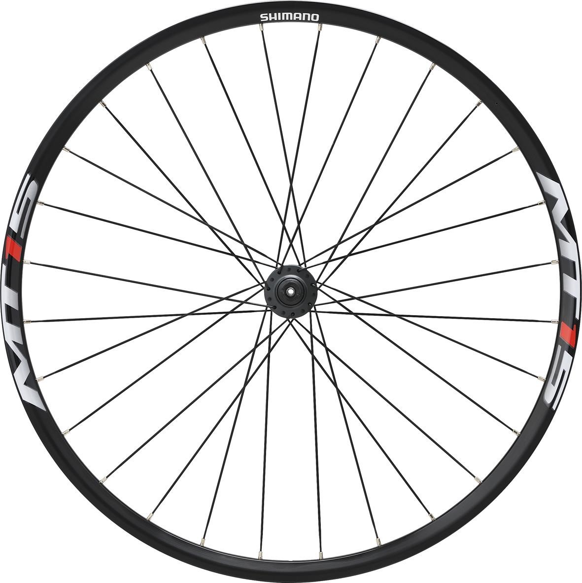 Shimano WH-MT15 XC Wheel - Q / R 100 mm Axle - 27.5in (650B) Clincher - Black - Front