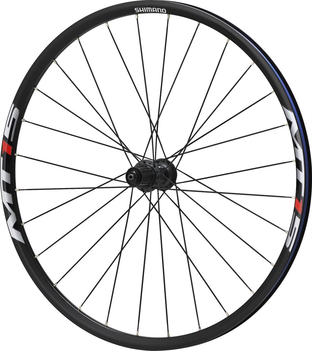 Shimano WH-MT15 XC Wheel, Q / R 135 mm Axle, 27.5in (650B) Clincher, Black, Rear