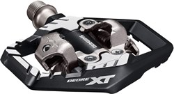 Image of Shimano XT M8120 Trail Wide SPD Pedals