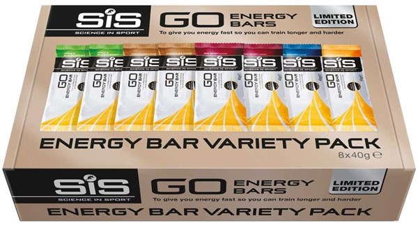 SiS GO Energy Bar Variety Pack - 40g x Box of 8