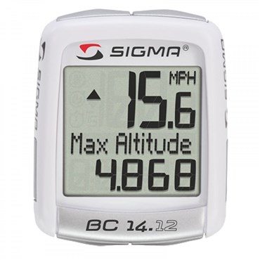 Sigma BC 14.12 Altitude 15 Function Cycle Computer