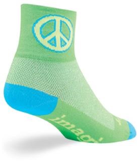 SockGuy Green Peace Socks