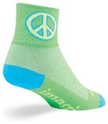 SockGuy Green Peace Socks
