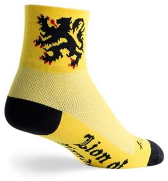 SockGuy Lion of Flanders Socks