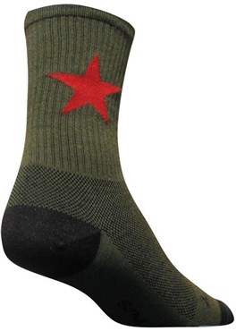 SockGuy Red Star Socks