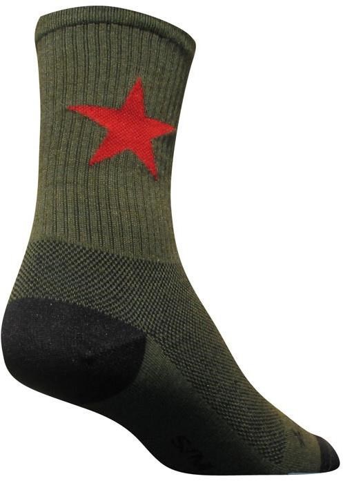 SockGuy Red Star Socks