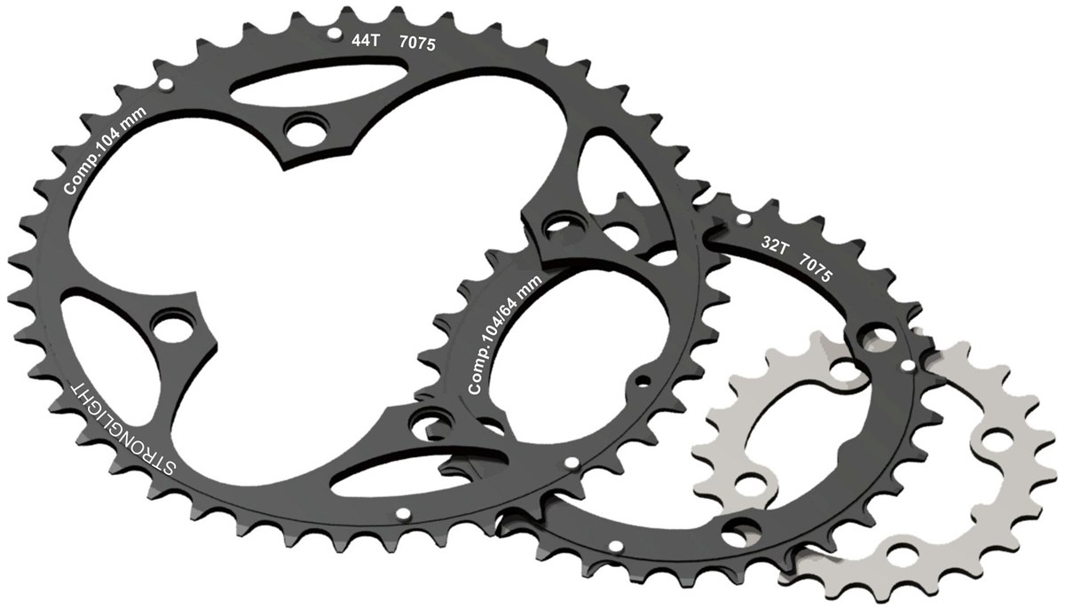 Stronglight 4-Arm/104mm Chainring 34T With Pins