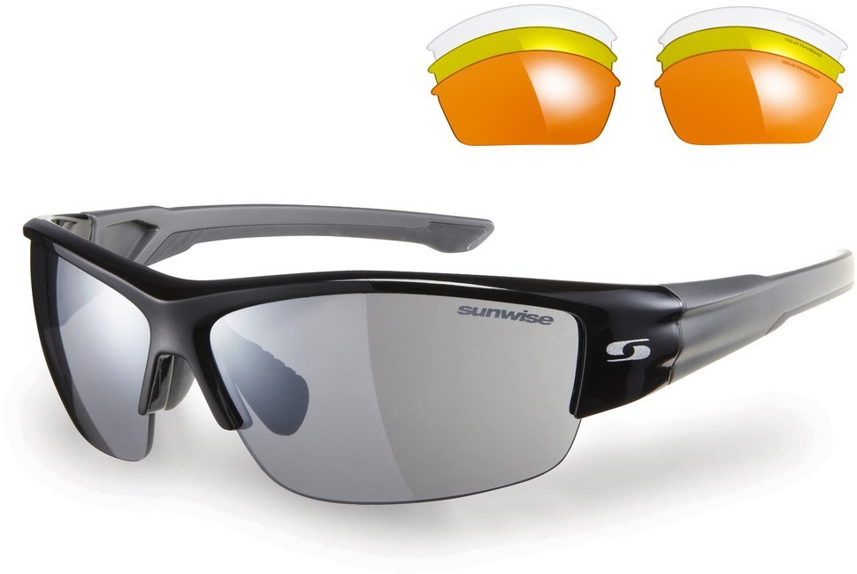 Sunwise Evenlode Sunglasses With 4 Sets Of Lenses