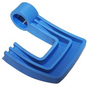 Tacx Quick Release Lever (L/H Axle Clamp) Booster/Satori Blue (Plastic Lever Only)