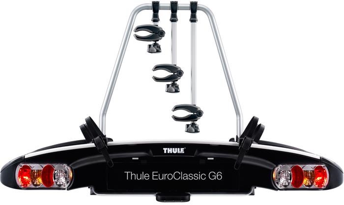 Thule 929 EuroClassic G6 3-bike Towball Carrier AcuTight Torque Knobs 13-pin