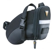 Image of Topeak Aero Wedge Saddle Bag With Straps Large 1.97L