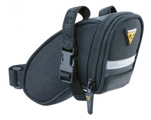 Image of Topeak Aero Wedge Saddle Bag With Straps - Micro