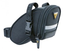 Image of Topeak Aero Wedge Saddle Bag with Straps Small 0.66L