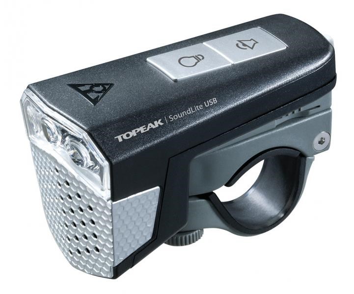 Topeak SoundLite USB Rechargeable Front Light