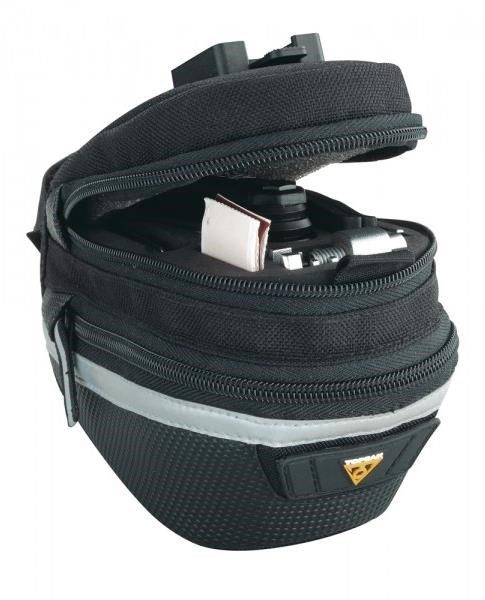 Topeak Survival Tool Wedge II Saddle Bag Includes 17 Piece Tool Kit