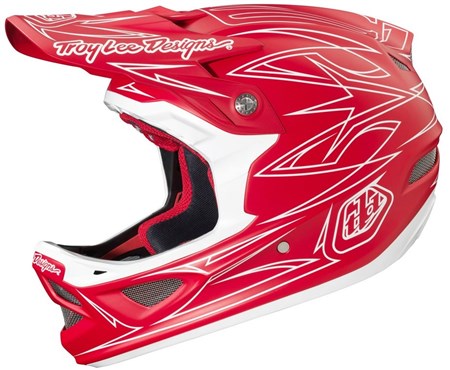 Troy Lee Designs D3 Composite Helmet Pinstripe II 2014