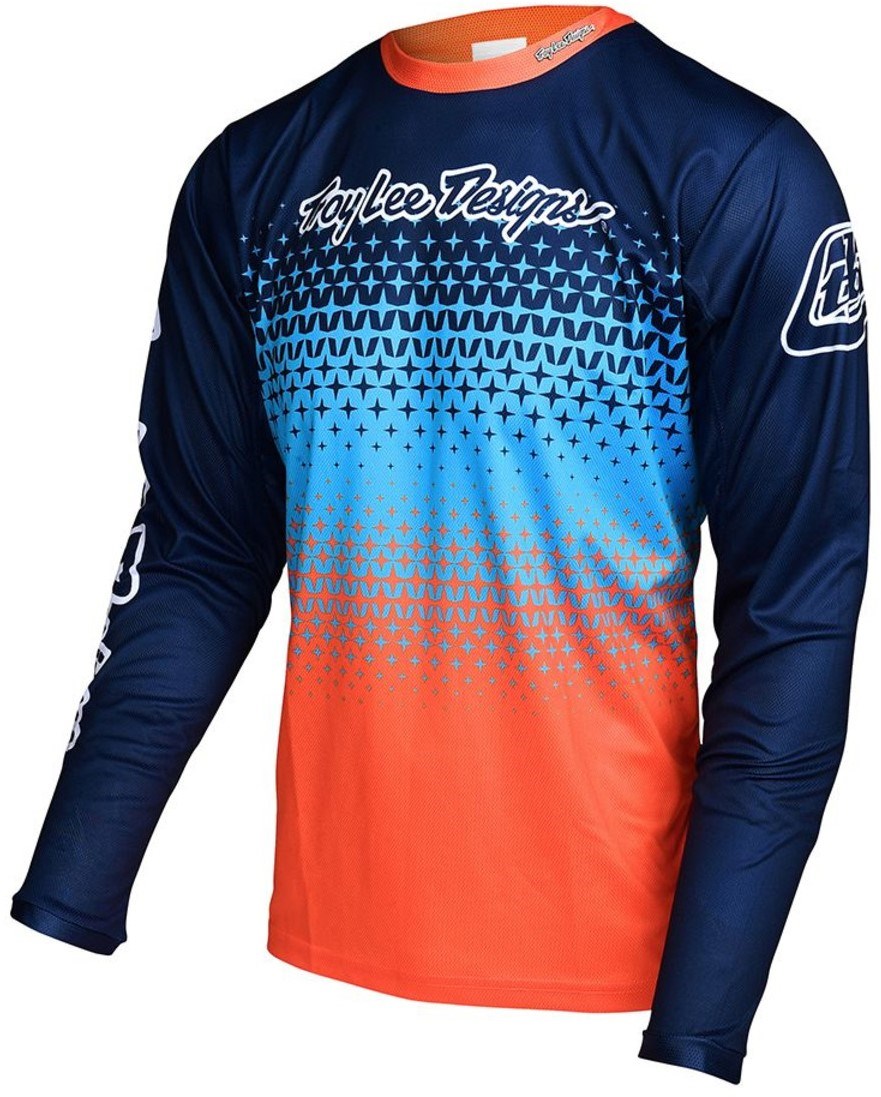 Troy Lee Designs Sprint Starburst Youth Long Sleeve Cycling Jersey