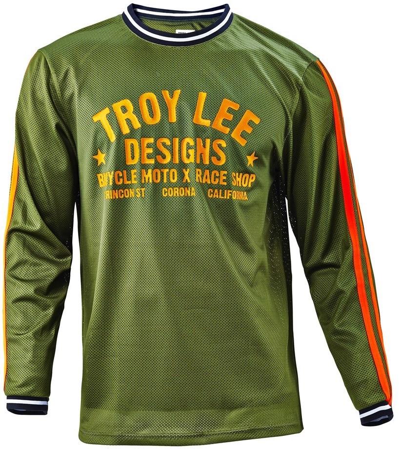 Troy Lee Designs Super Retro Long Sleeve MTB Cycling Jersey SS16