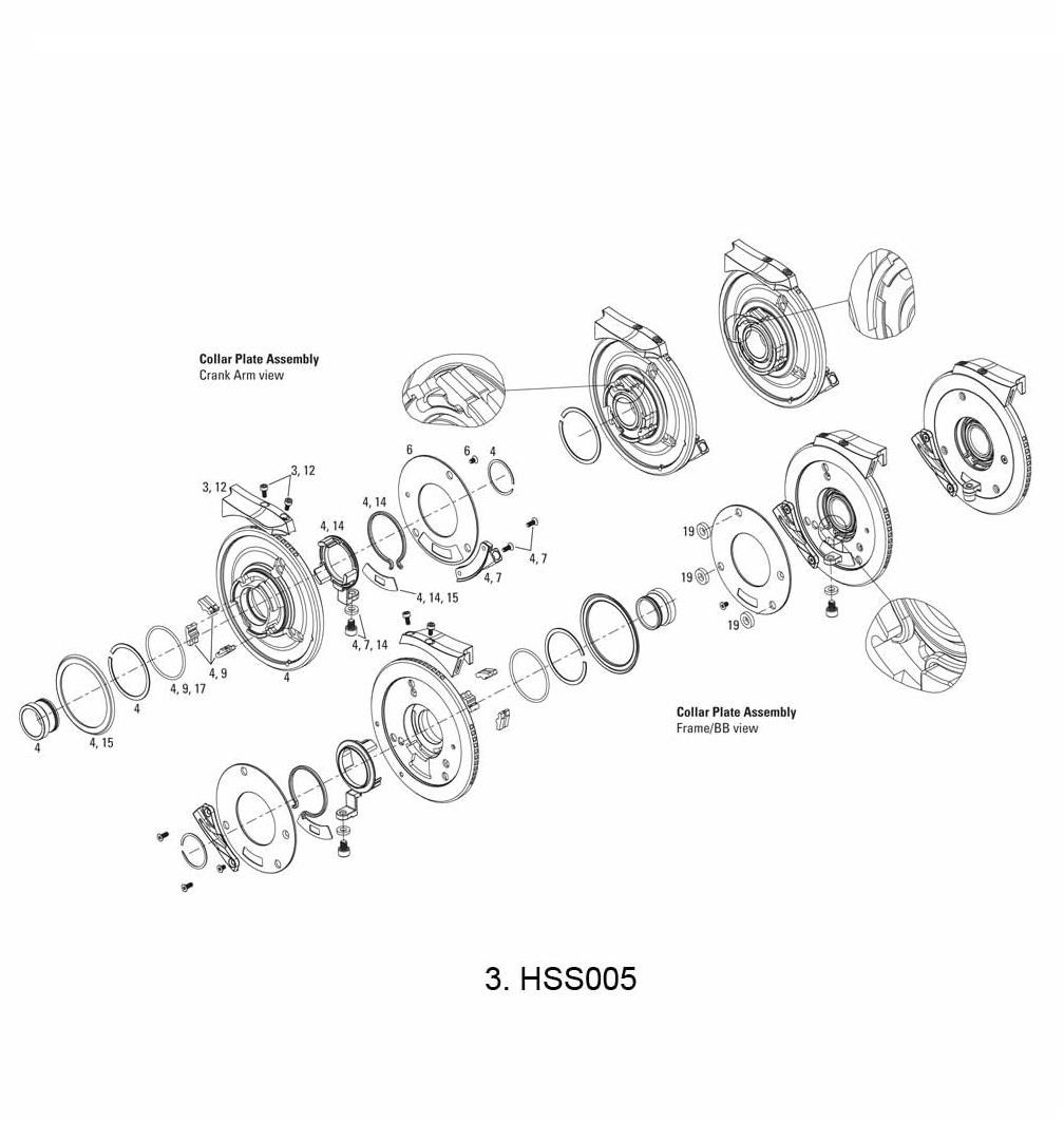 Truvativ Chainring/Guide Kit 24t for HammerSchmidt Cranks