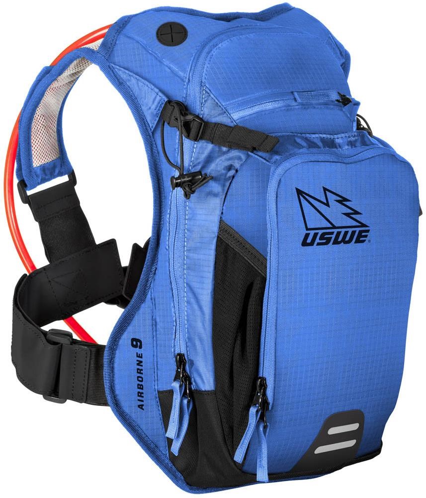 USWE Airborne 9 Hydration Pack 6L Cargo With 3.0L Elite Bladder