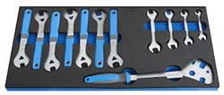 Unior Bike Tool Set In SOS Tool Tray - Wrenches