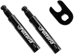 Image of Vittoria Valve Extension Aluminium Inc Spanner - Pack of 2