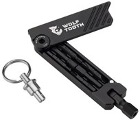 Image of Wolf Tooth 6-Bit Hex Wrench Multi Tool with Keyring
