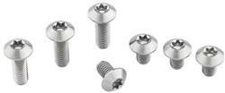 Image of Wolf Tooth B-Rad Ti Bolt Upgrade Kit - 3 Long Bolts and 4 Short