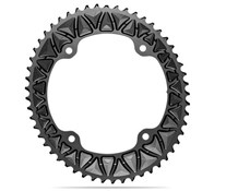 Image of absoluteBLACK Road Oval Double Chainring Campagnolo