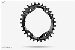 Image of absoluteBLACK XTR M9000 Assymetrical Oval Chainring N/W